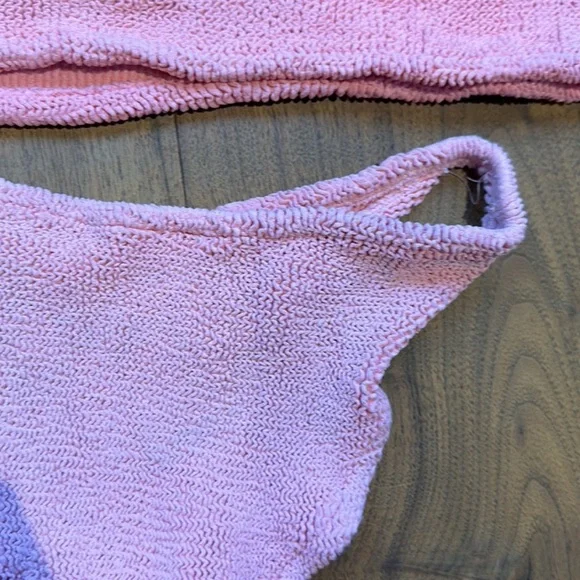 Hunza g Swimwear / Bubblegum Pink / Xandra Bikini - Picture 2 of 4